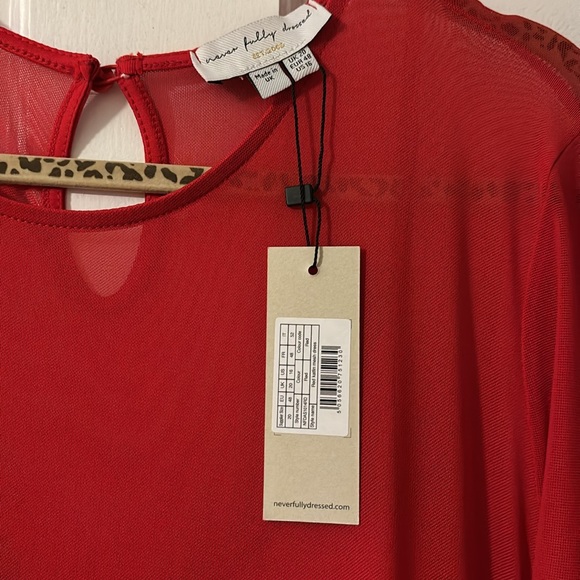 NWT Mesh Never Fully Dressed Kaitlyn Dress RARE - Picture 5 of 6